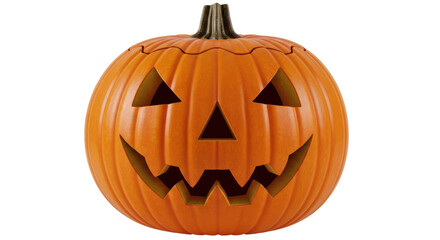 Isolated Halloween Pumpkin