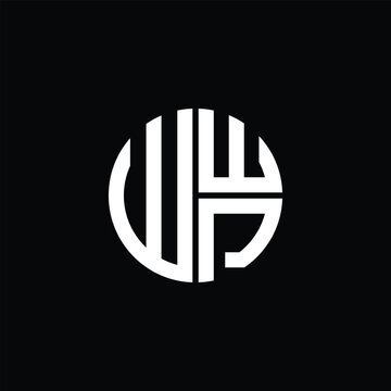 WWP logo WWP icon WWP monogram WWP letter minimalist Circle flat Unique modern abstract logo design.
