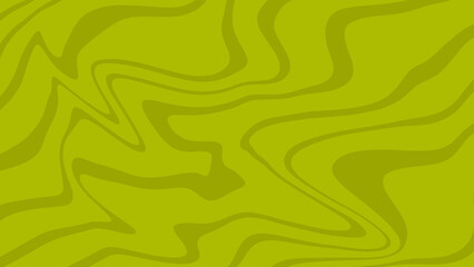 Abstract Fluid Green Background with Organic Swirling Textures and Dynamic Wavy Patterns in a Vibrant Expressionist Style
