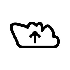 Cloud sky svg icon