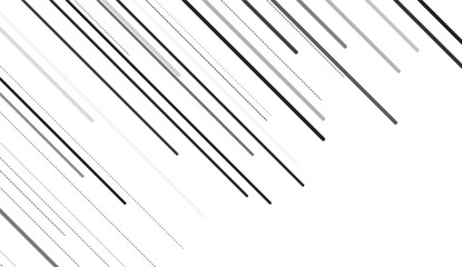 Abstract grey white speed lines pattern for your ideas, template background texture - Vector illustration.