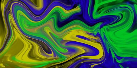 Abstract Multicolor Silk & Satin Texture Seamless Flowing Soft Waves & Swirls Pattern Portrays Light. Bright pattern on liquid. Marble texture. Abstract vector background. 