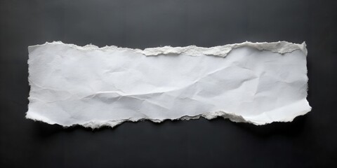 Slightly Ripped White Paper Center with Dark Background, Dramatic Textured Design  
White Paper with Center Rip and Dark Background, High-Resolution Contrast Surface JPEG  
