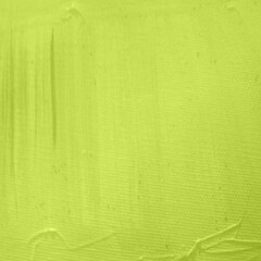 Bright lime green painted texture with visible brush strokes, subtle ridges, and artistic canvas details, ideal for modern designs, posters, packaging, digital art, and creative projects.