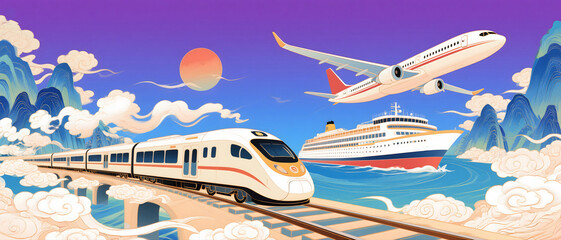 Fast Travel Options Across Beautiful Landscapes