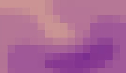 Abstract pixel art in shades of pink and purple forming a geometric pattern