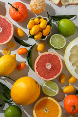 fresh citrus fruits