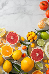citrus fruits on a table