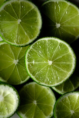 lime slices pattern