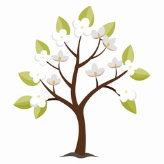 Obraz premium Modern Custard Apple Design Element