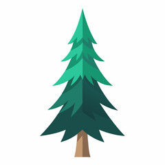 Obraz premium Modern Elm Tree Design Element