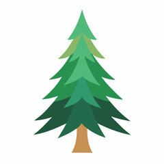 Simple Eucalyptus Tree Line Art Icon