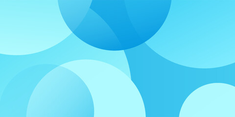 Abstract round blue background. Vector illustration