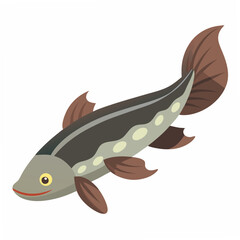 Simple Maple Tree Line Art Icon