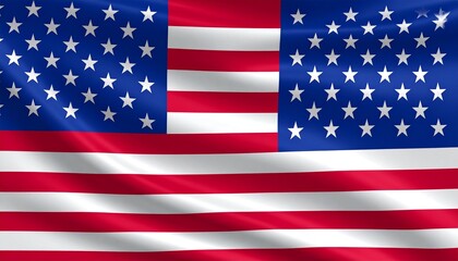 Naklejka premium american flag 