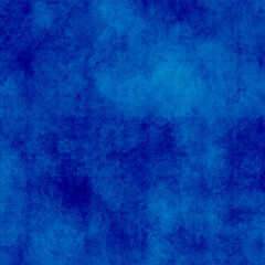 Rich blue textured background with cloudy grunge patterns and soft watercolor-like depth. Ideal for posters, invitations, scrapbooking, digital art, and creative design projects.