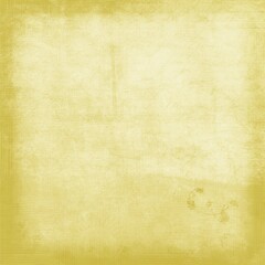 Soft yellow grunge textured background with a faded center and distressed edges. Ideal for vintage designs, invitations, scrapbooking, posters, and digital art projects.