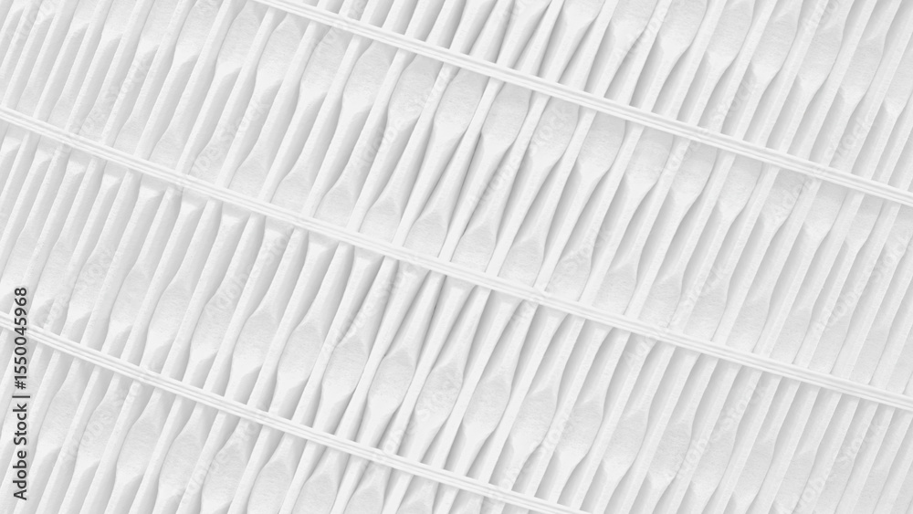 Aufkleber A white background with a pattern of white lines. lines are curved and intersecting. image has a clean and minimalist feel to it