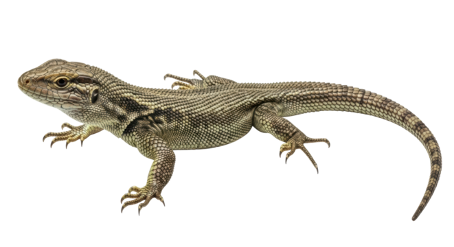 Isolated Lizard