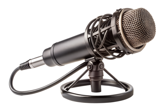Professional Studio Microphone Recording