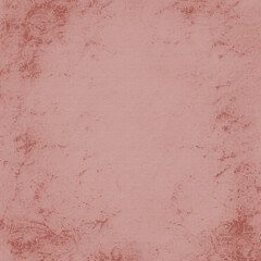 Dusty rose pink grunge texture with distressed edges, vintage abstract background ideal for scrapbooking, design projects, overlays, invitations, and creative art.