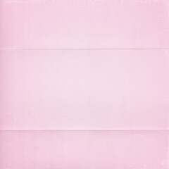 Fototapeta premium Soft pastel pink paper texture with subtle horizontal folds and gentle gradients. Ideal for feminine designs, invitations, backgrounds, scrapbooking, and creative projects.