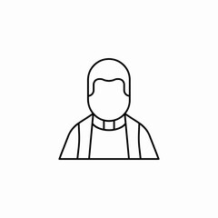 male head icon sign vector