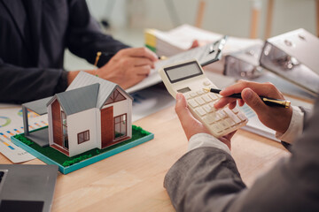 Real estate agent discusses and explains the steps of buying and selling a home. After that, they...