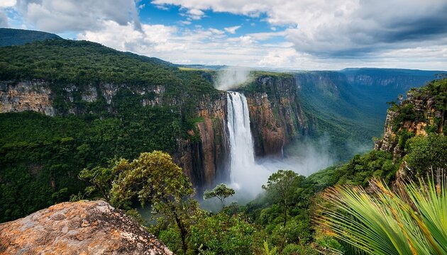 cascata do caracol canela rs serra gaucha rio grande do sul brasil
