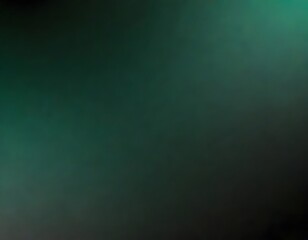 Obraz premium Dark Green and Black Gradient Background