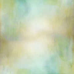 Light pastel green and beige watercolor texture with soft blurred tones, dreamy gradients, and a glowing center. Ideal for invitations, posters, digital art, and elegant abstract designs.