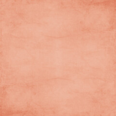 Warm coral background with subtle distressed shading, faded edges, and gentle grunge texture ideal for scrapbooking, invitations, posters, stationery, and creative graphic design projects.