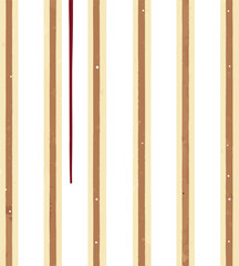 Old burgundy and linen colors seamless striped pattern with mini dots