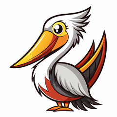illustration of a pelican