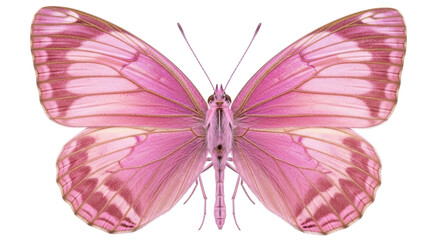 Isolated Pink Butterfly