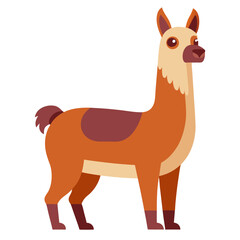 vector illustration of a cartoon fox