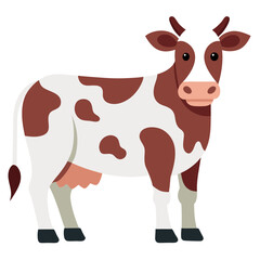 funny cow cartoon