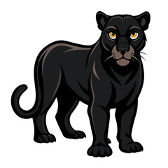black panther cartoon