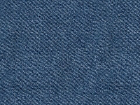 Abstract old blue fabric paper, textile denim pattern, grunge wall texture background, vintage style wallpaper illustration vector design.