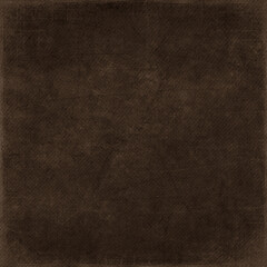 Deep brown distressed background with worn surface, subtle scratches, antique grunge texture, aged vintage overlay ideal for retro designs, posters, photo effects, and graphic projects.