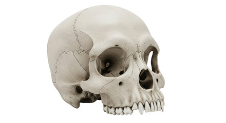 Isolated Human Skull