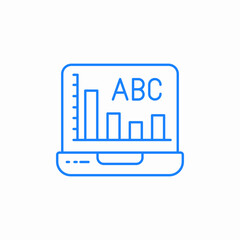 word count analysis icon sign vector