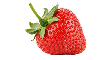 Isolated Fresh Strawberry