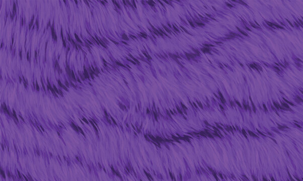 Vibrant purple fur with flowing texture and soft sheen. Eye-catching and bold, perfect for fantasy themes, fashion designs, or striking digital art backgrounds.