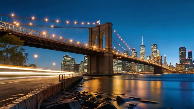 Time-lapse Puente de Brooklyn 