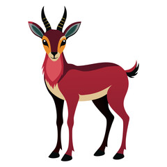 Chamois Silhouette Vector