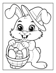 cute easter day coloring pages