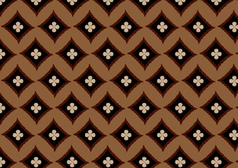 seamless geometric pattern with triangles