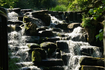 waterfall in the park