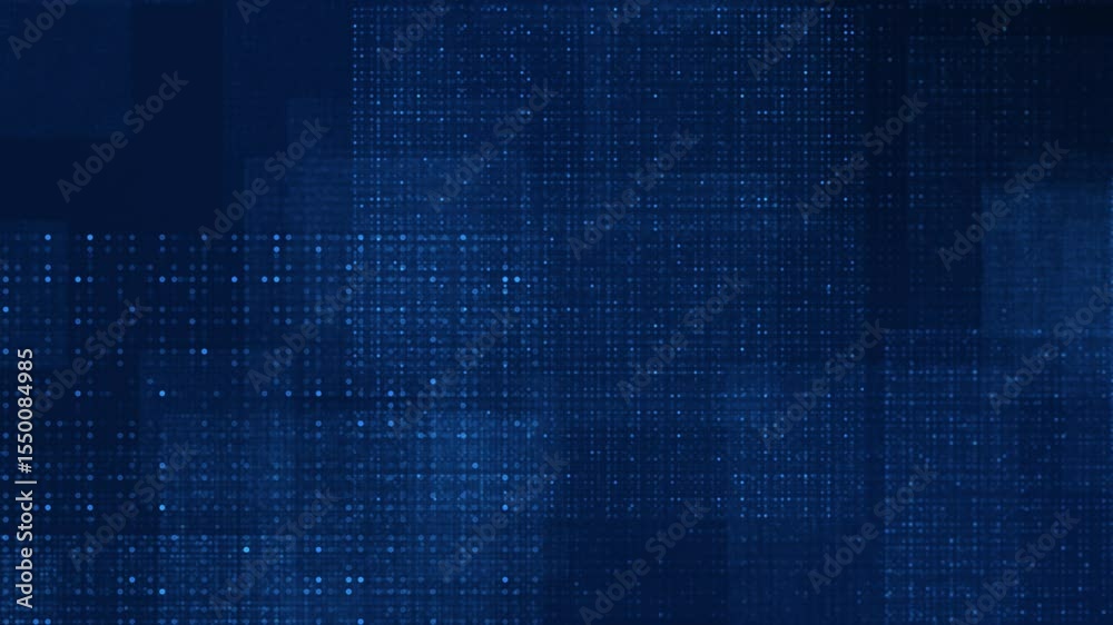 Poster futuristic sci-fi hud interface background. high-tech digital grid and particles. seamlessly looping
